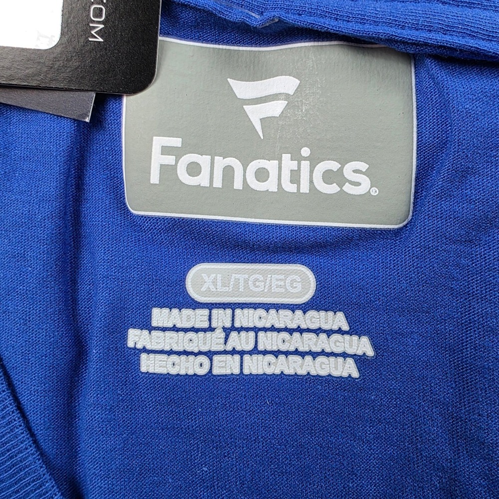 Fanatics NFL Los Angeles Rams Womens XL Blue V-Neck T-Shirt New With Tags - Picture 3 of 9